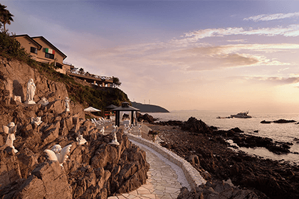 サンセットビーチ&エンジェルロード